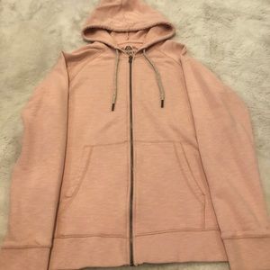 Pink zip up